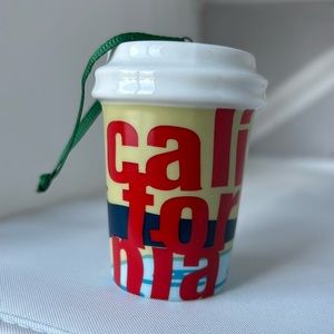 🧜‍♀️ Starbucks 🏄 California Endless Summer ceramic ornament